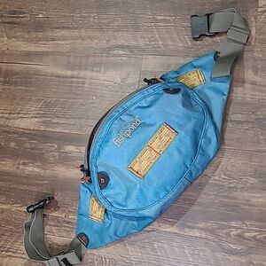 Fishpond Blue Sling Lumbar Hiking Fishing Fanny Pack Bag